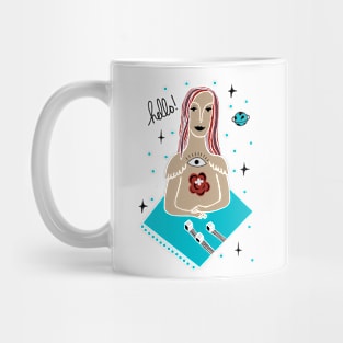 cute angel Mug